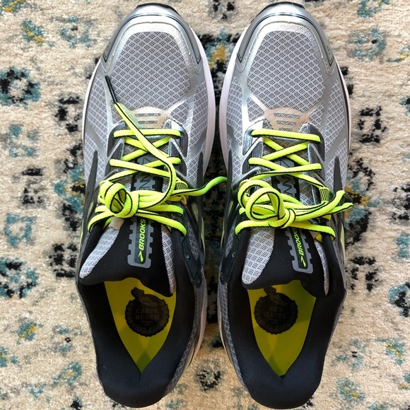 brooks ravenna 7 mens yellow